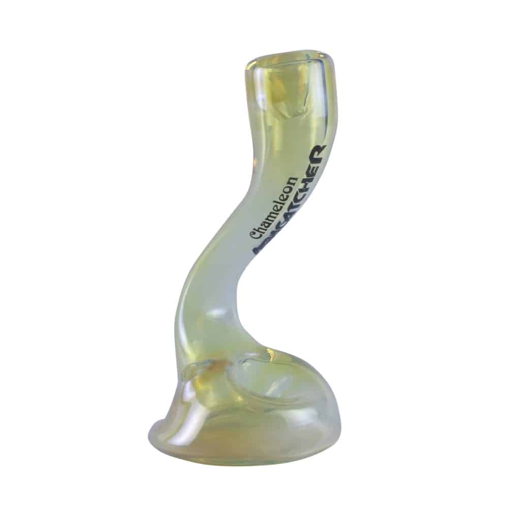 Chameleon Glass Ashcatcher Stand Up Hand Pipe-Hand Pipe-Chameleon-Epic Head Shop