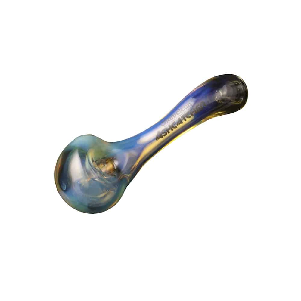 Chameleon Glass Ashcatcher Laid Back Sherlock Hand Pipe-Hand Pipe-Chameleon-Epic Head Shop