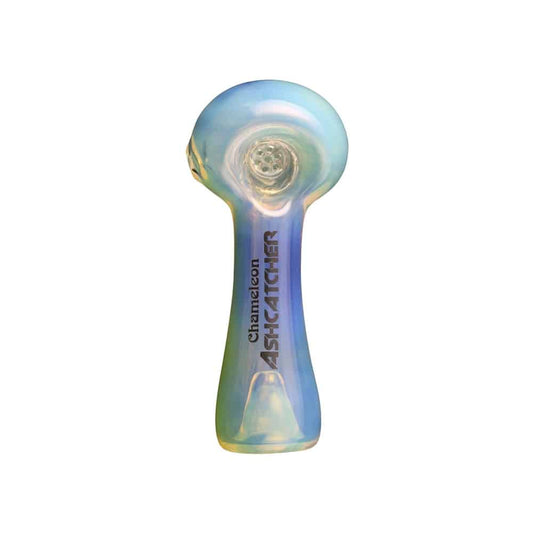 Chameleon Glass Big Bowl Color Change Ash Catcher with Honeycomb Screen-Hand Pipe-Chameleon-Epic Head Shop