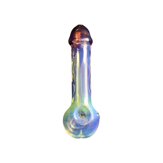 Chameleon Glass Mr. Johnson Penis Pipe-Hand Pipe-Chameleon-Epic Head Shop