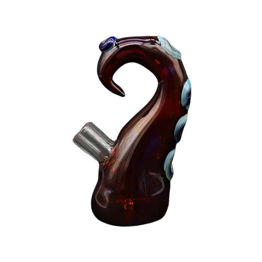 Chameleon Glass Tentacle Glass Bubbler Water Pipe-Water Pipe-Chameleon-Amber Yellow-Epic Head Shop