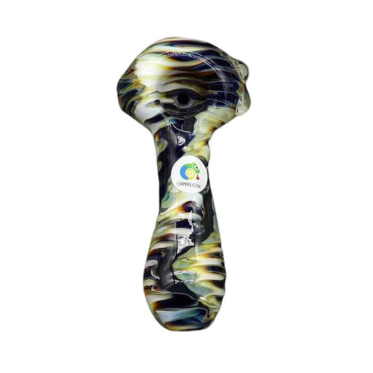 Chameleon Glass Transmogrifier Pipe-Hand Pipe-Chameleon-Blue Leopard-Epic Head Shop