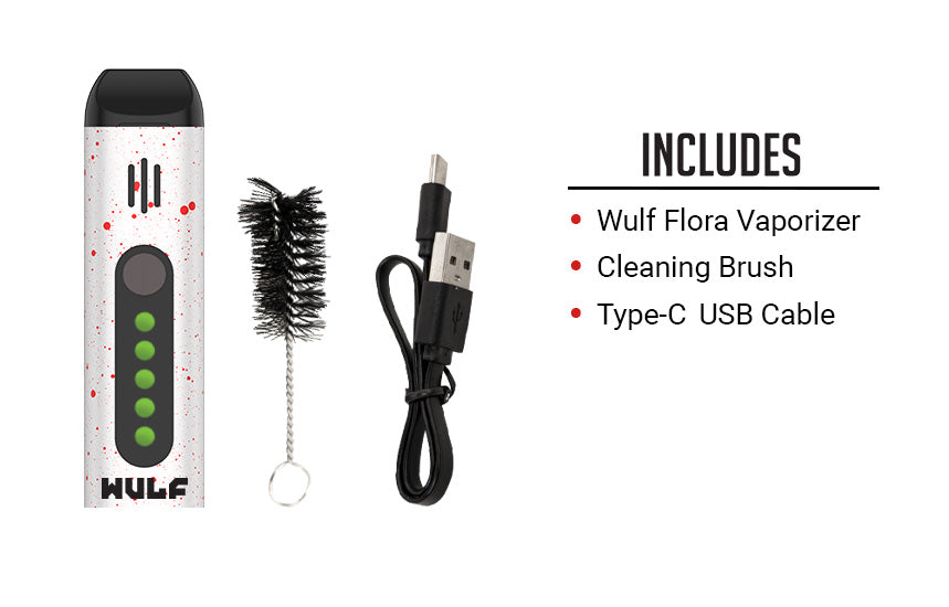 Wulf Mods Flora Portable Dry Herb Vaporizer